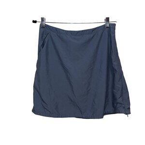 Patagonia Womens Blue A-Line Skort Size 10 With Pockets & Shorts